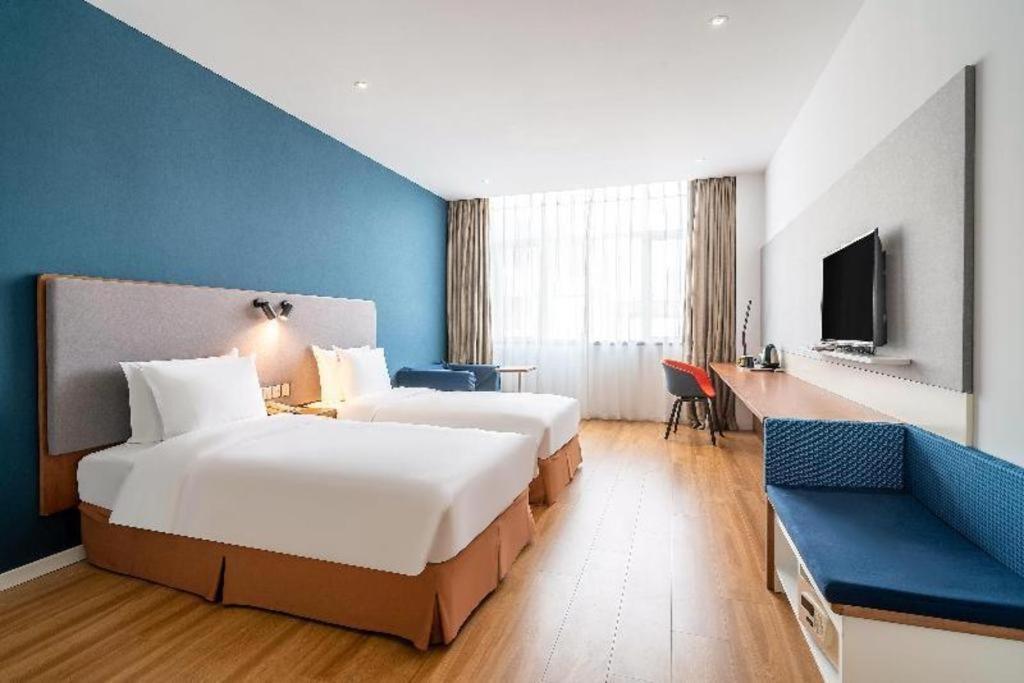 Holiday Inn Express Yangzhou City Center By Ihg Exterior foto