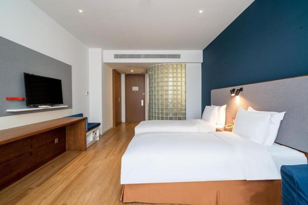 Holiday Inn Express Yangzhou City Center By Ihg Exterior foto