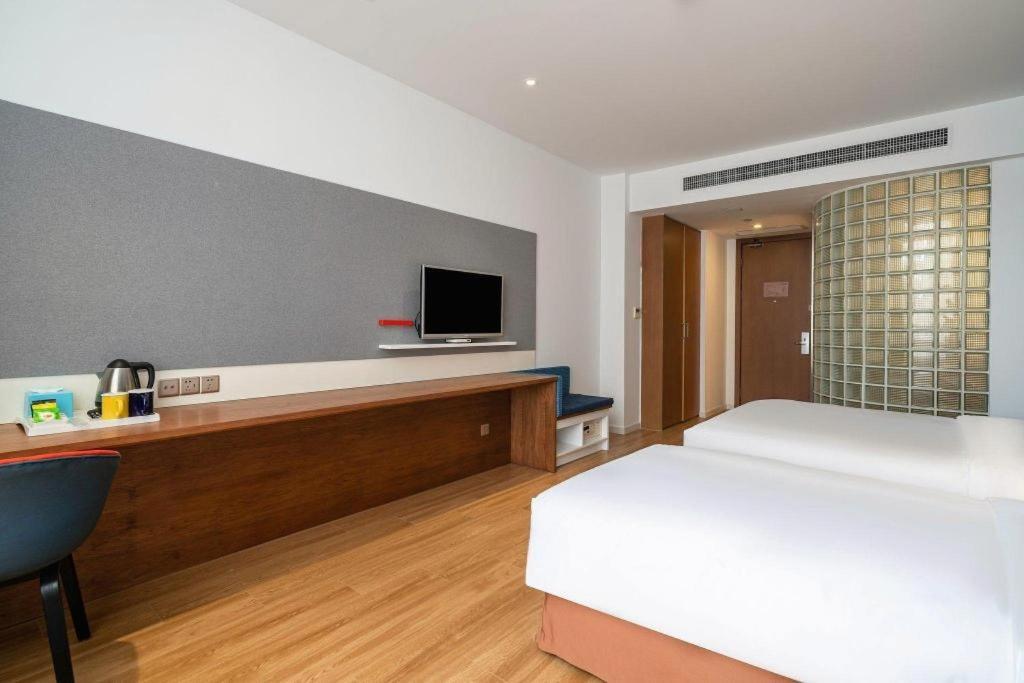 Holiday Inn Express Yangzhou City Center By Ihg Exterior foto